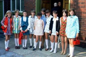 70's schoolgirls