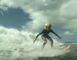 Blond Boy 8yo surf