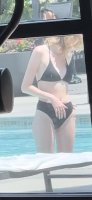 Skinny teen bikini babe