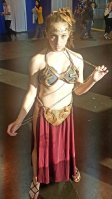 DELICIOUS and SEXY slave Leia cosplays
