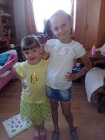 My friends daughters Weronika and Natalia