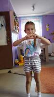 My little daughter Saliya. Córeczka tatusia