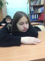 Sleeping in the School