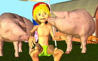 Boys and Pigs 11 🐷 😄 Lucky Pigboys (II)