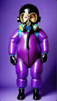 Inflatable Rubber Chubby Gas Mask Boys