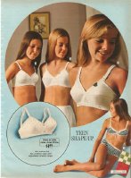 70s teen bra ads part 1