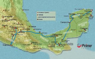 Земля Паленке (ЮВ. Мексика, культура майя)
