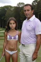 AI daddy daughter golf outing