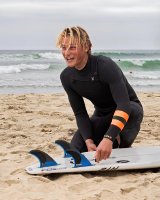 young surfer boys in neoprene rubber