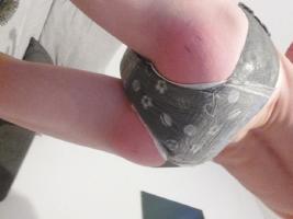 Got spanked after beeing rude and put into pullup diapers