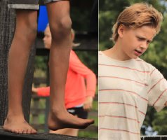 Short Boy Feet series