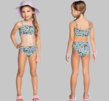 Young girls in swimwear