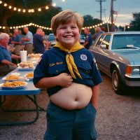 AI GEN - Chubby Boy Scouts and Cub Scouts - 2