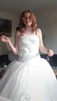12yo in wedding dress 2