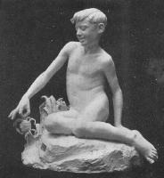 Unknown location, De Martino, Giovanni (ca.1900, Boy with a Crab)