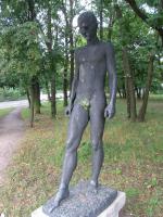 Germany, Berlin (Baumschulenweg 1 und Neue Krugallee 217), by Ritter, Fritz, actually the statue recently STOLEN!!!