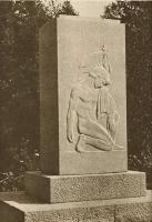 Finland, Räisälä, now Russia, Melnikovo (monument to Finnsih boys persished in the struggle for the independence of Finland in 1918), Unknown artist, monument destroyed