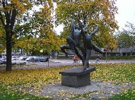 Finland, Kouvola (Valikatu), by Koskinen, Pauli (1921-2003)