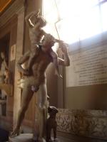 Italy, Rome (Musei Vaticani), Satyr with Dionisus