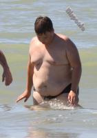 742 Big Chubby Boy on Beach