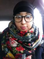 gorgeous french muslim girl selfie NN