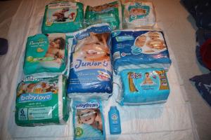 Diapers from trash