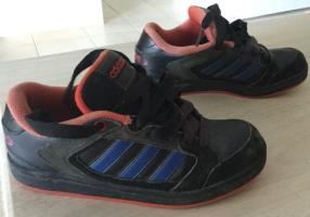 Boys Adidas Sneaker - Vibertouch black blue orange