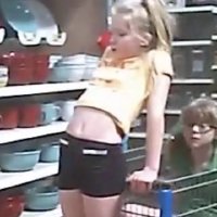Blonde Doll Shows Off For My Cam(Candid GIFs)
