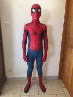 11yo Boy Tommy in his Lycra Spiderman Costume