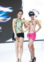 Body painting Model Asia