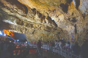 Пещера Жёлтого Дракона (Ю.Китай)