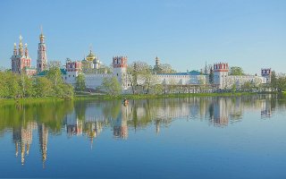 Москва, Новодевичий монастырь (конец апреля 2024 г.)