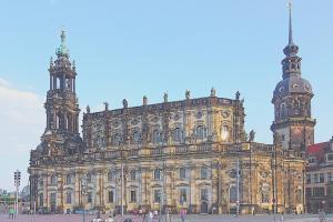 Дрезден - шедевры  архитектуры