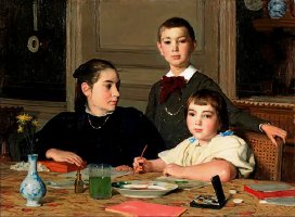 Дети в мировой живописи. ANKER Albert Samuel, Альберт Анкер (1831-1910) Швейцария
