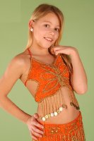 Model Girl Shine -1 - Beautiful Orange outfit