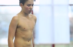 Hallwin, divers champion boy